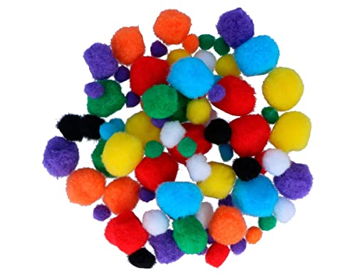 Pompons gemischte Maße 78u von INNSPIRO