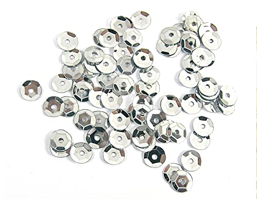Silberne Pailletten, 7 mm, 500 g, 37500 U, ca. Silberne Pailletten, 7 mm, 500 g, 37500 U, ca. von INNSPIRO