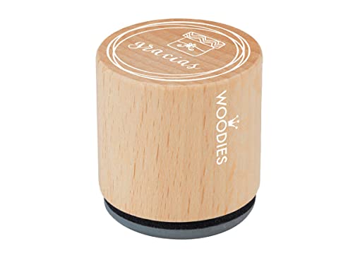 Stempel aus Holz und Gummi dank Durchmesser 33 x 30 mm. Stempel aus Holz und Gummi dank Durchmesser 33 x 30 mm. von INNSPIRO