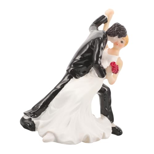 1 Stück Tortenaufsatz Brautpaar Figuren Romantische Cake Decoration für Hochzeiten und Jubiläen Gestaltet für Festliche Anlässe 1 Stück Tortenaufsatz Brautpaar Figuren Romantische Cake Decoration für Hochzeiten und Jubiläen Gestaltet für Festliche Anlässe von INOOMP