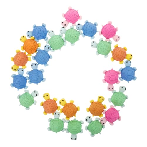 INOOMP Stück Tortoise Eraser Niedliche Schildkrötenform Radiergummis für Kindergarten und Schulbedarf und Leicht Zufällige Farbe INOOMP Stück Tortoise Eraser Niedliche Schildkrötenform Radiergummis für Kindergarten und Schulbedarf und Leicht Zufällige Farbe von INOOMP