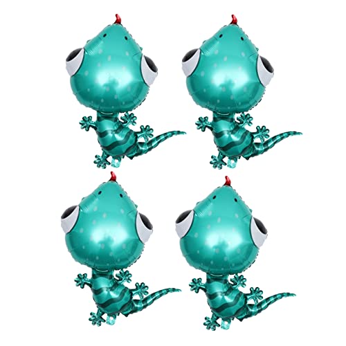 4 Stück Folienballons für Kindergeburtstag Lustige Tiermotiven Eidechsen Dekoration für Garten Fotos und Partys für Theme Feiern 4 Stück Folienballons für Kindergeburtstag Lustige Tiermotiven Eidechsen Dekoration für Garten Fotos und Partys für Theme Feiern von INOOMP