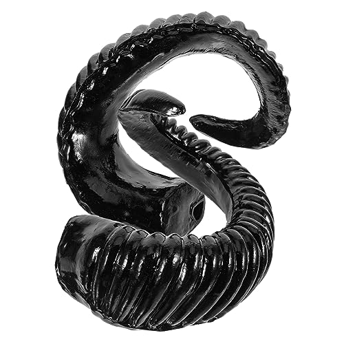 INOOMP 1 Paar Schafhorn Haarschmuck Halloween Kostüm Accessoires Cosplay Hörner Kopfbedeckung für Partys und Festlichkeiten aus Robustem und Sicherem Material für Rollenspiele und von INOOMP