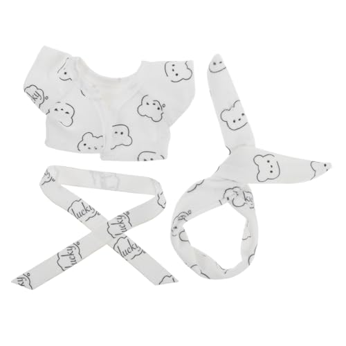 INOOMP 1 Satz Babykleidung Stofftierkleidung Puppenstoffmantel Plüschtier verkleiden Puppenkleidung Kleidung für Plüschpuppen ausgestopfte Bärenkleidung süßer Puppen-Plüsch-Pyjama INOOMP 1 Satz Babykleidung Stofftierkleidung Puppenstoffmantel Plüschtier verkleiden Puppenkleidung Kleidung für Plüschpuppen ausgestopfte Bärenkleidung süßer Puppen-Plüsch-Pyjama von INOOMP