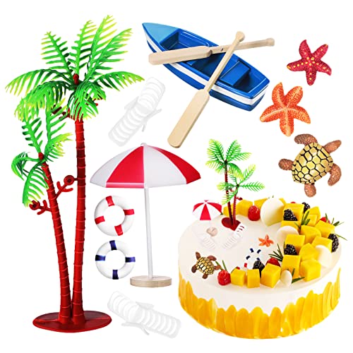 INOOMP 1 Satz Dekoration Mit Strandmotiven Kuchenverzierung -kuchendekorationen Tropenpartydekorationen Hochzeit Miniatur-strandkorb-ornament Stranddekor Im Freien Baum Glas 10 Stück INOOMP 1 Satz Dekoration Mit Strandmotiven Kuchenverzierung -kuchendekorationen Tropenpartydekorationen Hochzeit Miniatur-strandkorb-ornament Stranddekor Im Freien Baum Glas 10 Stück von INOOMP