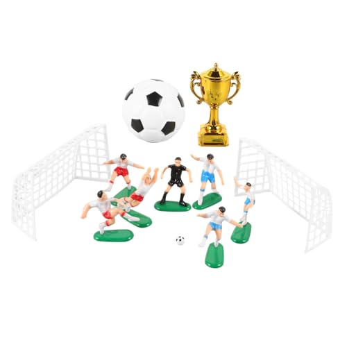 INOOMP 1 Satz Fußballmodell Trophäe Fußball- -Topper für Ziel Hochzeit Party deko Fußball-Topper Ballspieler-Kuchenaufsatz Miniatur-Fußballspieler Wiederverwendbar INOOMP 1 Satz Fußballmodell Trophäe Fußball- -Topper für Ziel Hochzeit Party deko Fußball-Topper Ballspieler-Kuchenaufsatz Miniatur-Fußballspieler Wiederverwendbar von INOOMP