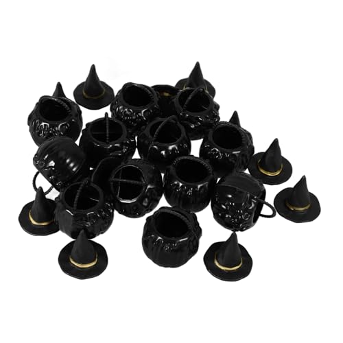 INOOMP 1 Satz Miniatur Witch Hat und Kessel Teiliges Halloween für Partys Diy Füller und Mini Haus Ornamente für Tischdekoration und Kreative Bastelprojekte INOOMP 1 Satz Miniatur Witch Hat und Kessel Teiliges Halloween für Partys Diy Füller und Mini Haus Ornamente für Tischdekoration und Kreative Bastelprojekte von INOOMP