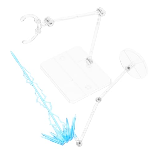INOOMP 1 Satz Modellieren Sie Spezialeffektteile Flugständer Für Actionfiguren Actionfigurenständer Groß Figurenhalter Actionfiguren Stehen Puppenständer Plastik Blue von INOOMP
