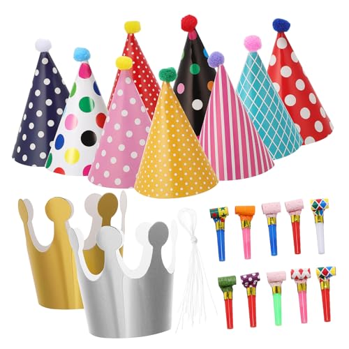 INOOMP 1 Satz Party Hat Paper Crown Blowing Dragon Vorabend Erster Geburtstag Bunte Geburtstagsfeierhüte Fiesta Partyzubehör Kleinkind Spaß Erwachsene Partyhut Für Kronen Papier INOOMP 1 Satz Party Hat Paper Crown Blowing Dragon Vorabend Erster Geburtstag Bunte Geburtstagsfeierhüte Fiesta Partyzubehör Kleinkind Spaß Erwachsene Partyhut Für Kronen Papier von INOOMP