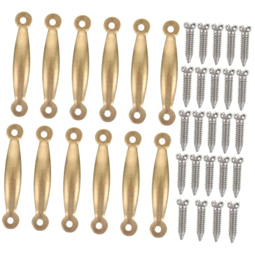 INOOMP 1 Satz Tiny-House-schubladengriffe Puppenhaus-türknöpfe Miniatur-türgriffe Minis Mini-möbelgriffe Mini- -DIY-Accessoires DIY Puppengriffe DIY Zubehör Für Mini Golden Metall INOOMP 1 Satz Tiny-House-schubladengriffe Puppenhaus-türknöpfe Miniatur-türgriffe Minis Mini-möbelgriffe Mini- -DIY-Accessoires DIY Puppengriffe DIY Zubehör Für Mini Golden Metall von INOOMP
