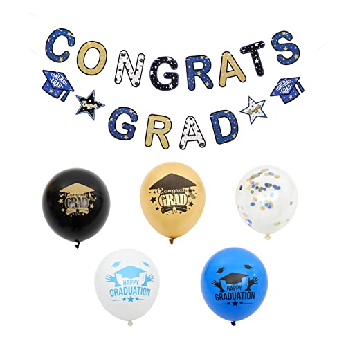 INOOMP 1 Set Ballons Die Während Der Abschlusssaison Flaggen Ziehen Kleine Ballons Zum Abschluss Hintergrund Für Die Abschlussfeier 2022 Abschlussdekorationen Klasse Von 2022 INOOMP 1 Set Ballons Die Während Der Abschlusssaison Flaggen Ziehen Kleine Ballons Zum Abschluss Hintergrund Für Die Abschlussfeier 2022 Abschlussdekorationen Klasse Von 2022 von INOOMP