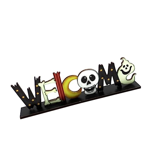 INOOMP 1 Stück Holz Dekoration Halloween Element Party Layout Ornament für und Garten Dekoration Geeignet für Halloween Partys mit Lebensechtem Design Geschenkidee für Freunde INOOMP 1 Stück Holz Dekoration Halloween Element Party Layout Ornament für und Garten Dekoration Geeignet für Halloween Partys mit Lebensechtem Design Geschenkidee für Freunde von INOOMP
