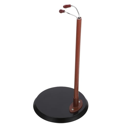 INOOMP 1 Stück ausstellungsstand aus Holz Plüschtier Plüschspielzeug Puppet Holder Puppenständer für Figuren kinderspielzeug rankgitter Holz Zubehör für Spielwarengeschäfte Holzhalterung von INOOMP