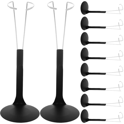 INOOMP 10 Stück Puppenständer Actionfiguren-Display Körperunterstützung für Puppen Figurenständer Stand Eisenfoto -Rahmenhalterung Statuenständer Stützpuppe Plastik Black INOOMP 10 Stück Puppenständer Actionfiguren-Display Körperunterstützung für Puppen Figurenständer Stand Eisenfoto -Rahmenhalterung Statuenständer Stützpuppe Plastik Black von INOOMP