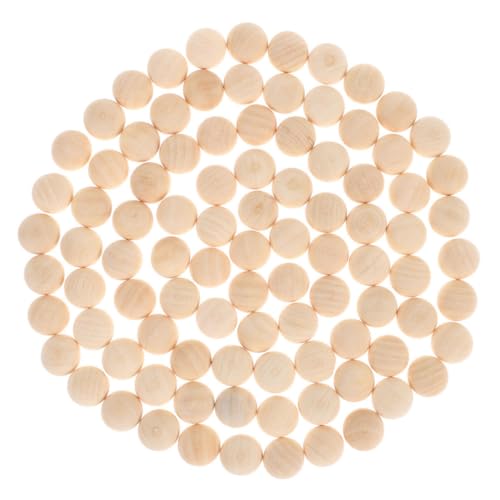 INOOMP 100 Stück Halbkugelförmige Holzperlen DIY Halbperlen halbe Holzkugeln Bastelperlen selber machen halbe Holzperlen DIY Perlen aus Holz kleine halbe Perlen Beige INOOMP 100 Stück Halbkugelförmige Holzperlen DIY Halbperlen halbe Holzkugeln Bastelperlen selber machen halbe Holzperlen DIY Perlen aus Holz kleine halbe Perlen Beige von INOOMP