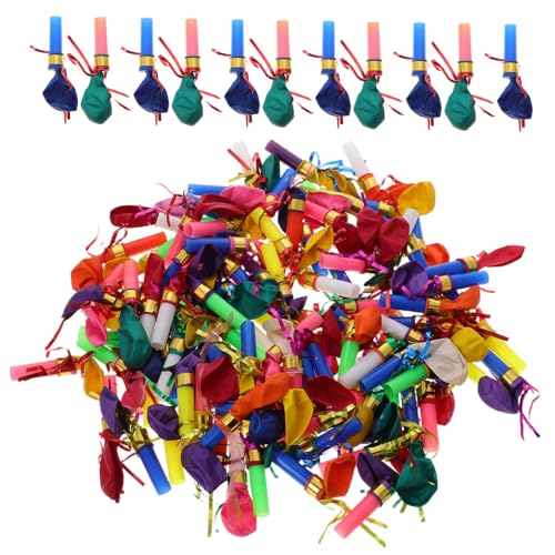 INOOMP 100 Stück Pfeifenspielzeug für Kinderparty-Gebläse Pfeifen für Kinderpfeife Blowouts Pfeifen-Gastgeschenke für Neujahr Ballonhorn Hornblase Plastik INOOMP 100 Stück Pfeifenspielzeug für Kinderparty-Gebläse Pfeifen für Kinderpfeife Blowouts Pfeifen-Gastgeschenke für Neujahr Ballonhorn Hornblase Plastik von INOOMP