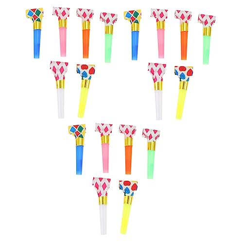 INOOMP 100Stücke Partytröten Jubelnde Requisiten für Geburtstagsfeiern Hochzeiten Halloween Neujahr Robuste und Flexible Spielzeuge Zufälligen Designs für Spaß und Freude INOOMP 100Stücke Partytröten Jubelnde Requisiten für Geburtstagsfeiern Hochzeiten Halloween Neujahr Robuste und Flexible Spielzeuge Zufälligen Designs für Spaß und Freude von INOOMP