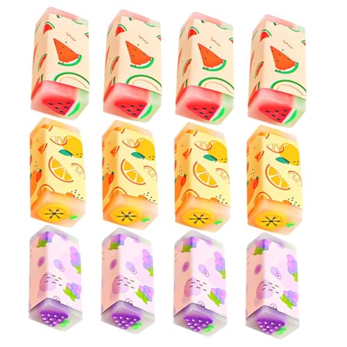 INOOMP 12 Stück Früchte Radiergummi Süße Radiergummis Für Lieferungen Entzückender Studentenradiergummi Party Früchte Geruht Radiergummi Cartoon -radiergummi Mini-radierer INOOMP 12 Stück Früchte Radiergummi Süße Radiergummis Für Lieferungen Entzückender Studentenradiergummi Party Früchte Geruht Radiergummi Cartoon -radiergummi Mini-radierer von INOOMP