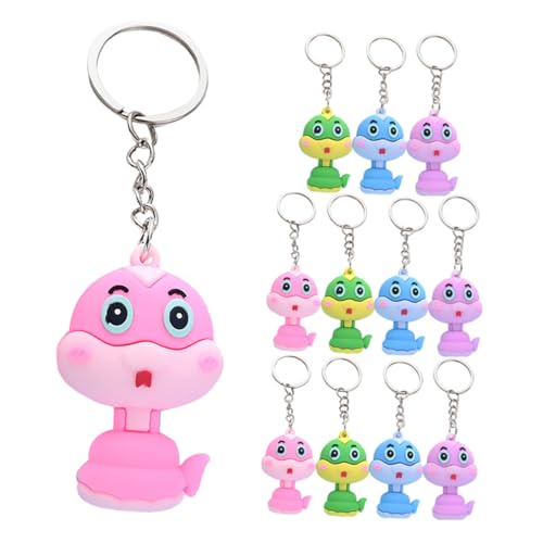 INOOMP 12 Stück Teiliges Set Kreative Cartoon schlangen Schlüsselanhänger Süße Anhänger für Taschen und Rucksäcke Praktische Schlüsselhalter Chinesisches Neujahrsdeko Geschenk INOOMP 12 Stück Teiliges Set Kreative Cartoon schlangen Schlüsselanhänger Süße Anhänger für Taschen und Rucksäcke Praktische Schlüsselhalter Chinesisches Neujahrsdeko Geschenk von INOOMP