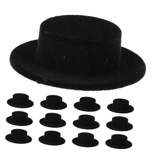 INOOMP 15 Stück Teiliges Miniatur Puppenhüte aus Flockiertem Harz Dekorative Kleine Zauberhüte für DIY Basteln Langlebige Mini Hüte für Puppen Schneemann Dekoration und Cosplay INOOMP 15 Stück Teiliges Miniatur Puppenhüte aus Flockiertem Harz Dekorative Kleine Zauberhüte für DIY Basteln Langlebige Mini Hüte für Puppen Schneemann Dekoration und Cosplay von INOOMP