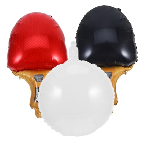 INOOMP 1Satz Tischtennis Luftballons Teiliges Sport Dekorationszubehör für Geburtstagspartys und Wettbewerbsveranstaltungen Langlebige Aluminiumfolienballons Paddel und Ballform INOOMP 1Satz Tischtennis Luftballons Teiliges Sport Dekorationszubehör für Geburtstagspartys und Wettbewerbsveranstaltungen Langlebige Aluminiumfolienballons Paddel und Ballform von INOOMP