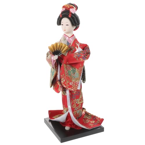INOOMP 1Stück Japanische Geisha Puppe im Kimono Handgefertigtes Japanisches Volkshandwerk für Stilvolle Desktop Dekoration und Kunstliebhaber Zufällige Farbvariationen von Zubehör INOOMP 1Stück Japanische Geisha Puppe im Kimono Handgefertigtes Japanisches Volkshandwerk für Stilvolle Desktop Dekoration und Kunstliebhaber Zufällige Farbvariationen von Zubehör von INOOMP