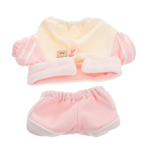 INOOMP 1satz Kleidung Für Puppen Süßes Baumwoll-Outfit Mit Kapuzenpullover Und Lässigen Hosen Für Große Stofftiere Für Rollenspiele Und Kreative Ankleide-szenarien INOOMP 1satz Kleidung Für Puppen Süßes Baumwoll-Outfit Mit Kapuzenpullover Und Lässigen Hosen Für Große Stofftiere Für Rollenspiele Und Kreative Ankleide-szenarien von INOOMP