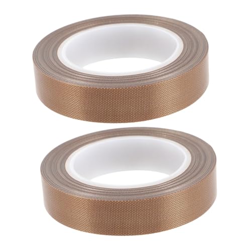 INOOMP 2 Rollen Ptfe Klebeband Hochtemperatur Beständig Verschleißfest Isolierband für Vakuumierer Handversiegelung Langlebiges Teflonband für und Andere Modelle INOOMP 2 Rollen Ptfe Klebeband Hochtemperatur Beständig Verschleißfest Isolierband für Vakuumierer Handversiegelung Langlebiges Teflonband für und Andere Modelle von INOOMP