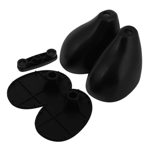 INOOMP 2 Sätze Ersatzteile Für Puppenbeine Puppenteile Für Die Puppenherstellung Babypuppenteile Zubehör Für Die Puppenherstellung Plastik Schwarz von INOOMP