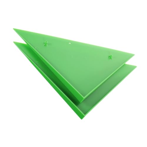INOOMP 2 Stück Fußballtischseite Foosball -Tischrampen Triangle Corner Protectors Tischeckabdeckung Eckschützer Fußballtischschutz Kickermaschine Zubehör Tischkantenschutz die Hüften Grün INOOMP 2 Stück Fußballtischseite Foosball -Tischrampen Triangle Corner Protectors Tischeckabdeckung Eckschützer Fußballtischschutz Kickermaschine Zubehör Tischkantenschutz die Hüften Grün von INOOMP