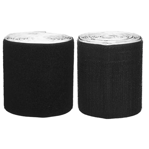 INOOMP 2 Stück Griffband für Couchkissen – Anti-Rutsch-Klett-Klebestreifen für Matratzen – selbstklebende, wiederverwendbare Befestigungsstreifen für Zuhause und Büro INOOMP 2 Stück Griffband für Couchkissen – Anti-Rutsch-Klett-Klebestreifen für Matratzen – selbstklebende, wiederverwendbare Befestigungsstreifen für Zuhause und Büro von INOOMP