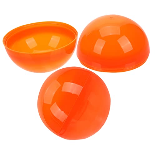INOOMP 2 Stück Öffbare Ostereier Dekoration Füllbare Kunststoff Eier für Osterfeiern Party Accessoires und Heimdekoration von INOOMP