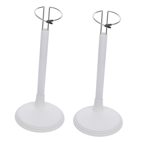 INOOMP 2 Stück Puppenständer Weiß Stabile Plüschfigur Halterung mit Rutschfestem Sockel Sicherer Halt für Actionfiguren und Sammlerpuppen zur Aufbewahrung und Präsentation dem Desktop INOOMP 2 Stück Puppenständer Weiß Stabile Plüschfigur Halterung mit Rutschfestem Sockel Sicherer Halt für Actionfiguren und Sammlerpuppen zur Aufbewahrung und Präsentation dem Desktop von INOOMP