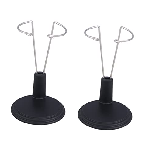 INOOMP 2 Stück Stützrahmen für Puppen doll Accessories Puppen Accessoires Puppenlagerung Puppenregal Kleiner Puppenständer Stand Steht Mode Lagerregal tragbarer Puppenständer Black INOOMP 2 Stück Stützrahmen für Puppen doll Accessories Puppen Accessoires Puppenlagerung Puppenregal Kleiner Puppenständer Stand Steht Mode Lagerregal tragbarer Puppenständer Black von INOOMP
