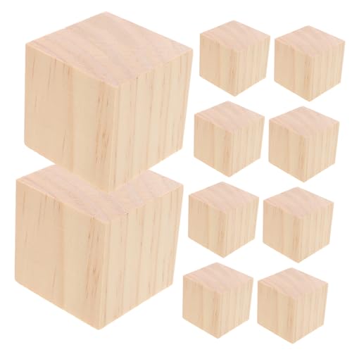 INOOMP 20 Stück Holzklötze Zum Basteln Unbehandelte Holzwürfel Für DIY Projekte Von Kindern – 5 Cm Große Blanke Holzklötze Zum Malen Und Lernen Im Vorschulalter INOOMP 20 Stück Holzklötze Zum Basteln Unbehandelte Holzwürfel Für DIY Projekte Von Kindern – 5 Cm Große Blanke Holzklötze Zum Malen Und Lernen Im Vorschulalter von INOOMP