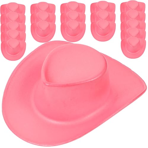 INOOMP 20 Stück Mini-Cowboyhut Kuhmädchenhut kleine Cowboyhüte Mini-Hüte Hüte für Frauen winzig Puppenhüte Miniaturhüte für Partys Mini-Miniatur-Hut kleine Hüte basteln Rosa INOOMP 20 Stück Mini-Cowboyhut Kuhmädchenhut kleine Cowboyhüte Mini-Hüte Hüte für Frauen winzig Puppenhüte Miniaturhüte für Partys Mini-Miniatur-Hut kleine Hüte basteln Rosa von INOOMP