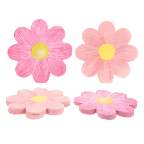 INOOMP 20 Stück Pappteller Blumen-Essteller geblümte Papierservietten Blumenservietten Gänseblümchen-Servietten Urlaub Servietten Rosa INOOMP 20 Stück Pappteller Blumen-Essteller geblümte Papierservietten Blumenservietten Gänseblümchen-Servietten Urlaub Servietten Rosa von INOOMP