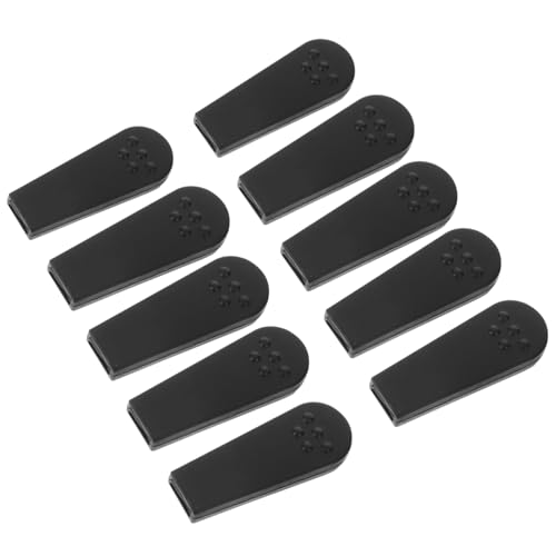 INOOMP 20 Stück Puppengreiferjacke Pfote Griffe für Klauenmaschinen aus Verkaufsautomaten Greifautomat spielautomat automatisch zubehör Plastik Black INOOMP 20 Stück Puppengreiferjacke Pfote Griffe für Klauenmaschinen aus Verkaufsautomaten Greifautomat spielautomat automatisch zubehör Plastik Black von INOOMP