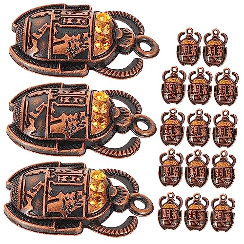 INOOMP 20 Stück Teiliges Ägyptischer Anhänger aus Antiker Vintage Stil DIY Schmuck Charms für Halsketten Armbänder Schlüsselanhänger Bastelzubehör INOOMP 20 Stück Teiliges Ägyptischer Anhänger aus Antiker Vintage Stil DIY Schmuck Charms für Halsketten Armbänder Schlüsselanhänger Bastelzubehör von INOOMP