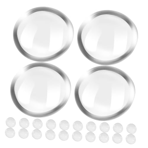 INOOMP 200 Stück Flache Dekorative Glassteine für Aquarien Vasen und Garten Dekoration Klare Glasperlen nicht Schwimmend für Bastelprojekte und Wohnräume INOOMP 200 Stück Flache Dekorative Glassteine für Aquarien Vasen und Garten Dekoration Klare Glasperlen nicht Schwimmend für Bastelprojekte und Wohnräume von INOOMP