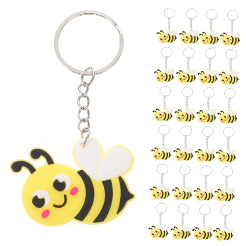 INOOMP 24 Stück Teiliges Niedliches Bienen Schlüsselanhänger Bunter Cartoon Biene Anhänger Modische Taschenhänger Dekoratives für Familie und Freunde als Party Mitgebsel INOOMP 24 Stück Teiliges Niedliches Bienen Schlüsselanhänger Bunter Cartoon Biene Anhänger Modische Taschenhänger Dekoratives für Familie und Freunde als Party Mitgebsel von INOOMP