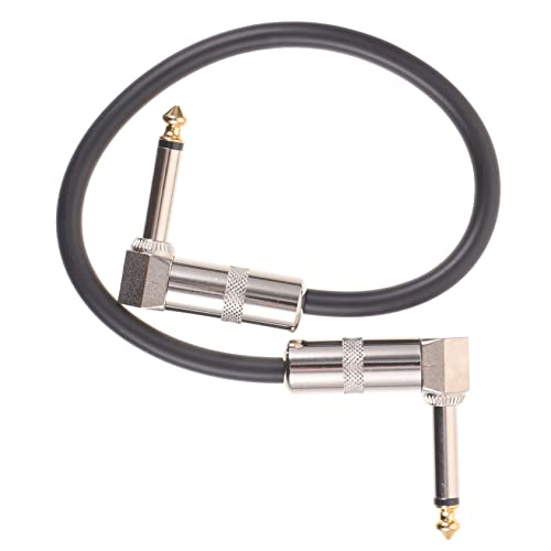 INOOMP 2Stücke Praktische Gitarren Patch Kabel Flaches Single Track Effektkabel für Gitarre Bass und Musikgeräte Professionelle Audiokabelversorgung mit Einfachem von INOOMP