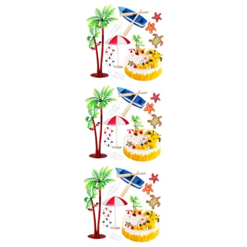INOOMP 3 Sätze Dekoration Mit Strandmotiven Dekorationen Für Strandkuchen Kuchenverzierung Kuchendekorationen Kuchen -topper Strand-kuchen-topper-dekorationen Ozeandekor Glas 10 Stück * 3 INOOMP 3 Sätze Dekoration Mit Strandmotiven Dekorationen Für Strandkuchen Kuchenverzierung Kuchendekorationen Kuchen -topper Strand-kuchen-topper-dekorationen Ozeandekor Glas 10 Stück * 3 von INOOMP