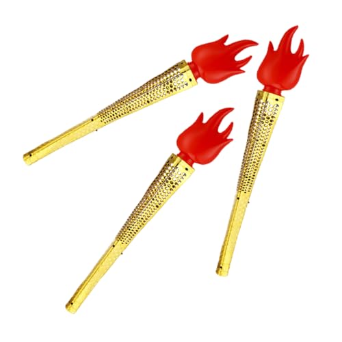INOOMP 3 Stück Simulierte Spielzeuge Gefälschte Lagerfeuer Feuerdekorationen Sportfackel Wettkampffackel Sportwettkampffackel Bühnenrequisiten Partyspiele Für Cosplay Goldene INOOMP 3 Stück Simulierte Spielzeuge Gefälschte Lagerfeuer Feuerdekorationen Sportfackel Wettkampffackel Sportwettkampffackel Bühnenrequisiten Partyspiele Für Cosplay Goldene von INOOMP