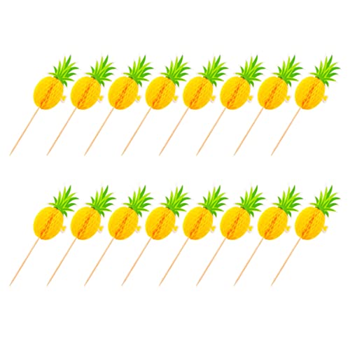 INOOMP 30 Stück Hawaiian Party Cake Picks Teiliges aus Dekorativen Kucheneinsätzen und Tortensteckern für Kreative Tortendekoration für Feiern und Anlässe INOOMP 30 Stück Hawaiian Party Cake Picks Teiliges aus Dekorativen Kucheneinsätzen und Tortensteckern für Kreative Tortendekoration für Feiern und Anlässe von INOOMP