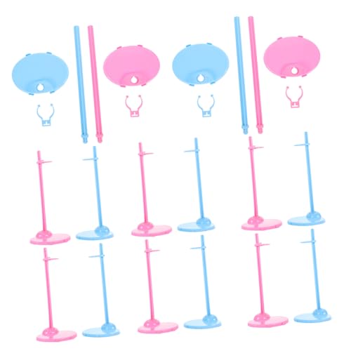 INOOMP 30 Stück Teiliges Puppenständer Stütze für Puppen Figuren und Modelle für Kinderzimmer Praktischer und Stabiler Standhalter von INOOMP