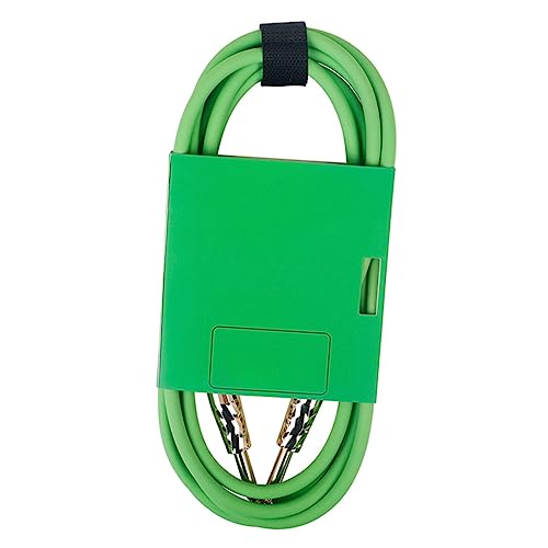 INOOMP 3M Gitarren Patchkabel Rauschunterdrückung Flexibles und Verschleißfestes Audiokabel für Gitarre und Bass für Verschiedene Musikinstrumente von INOOMP