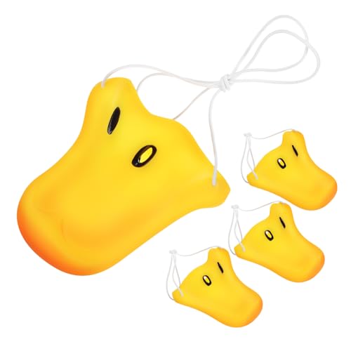 INOOMP 4 Stück Cosplay Schnabel Requisiten Lustige Tierkostüm Accessoires für Karneval Fasching und Partys Wiederverwendbare Entenmaske für Erwachsene INOOMP 4 Stück Cosplay Schnabel Requisiten Lustige Tierkostüm Accessoires für Karneval Fasching und Partys Wiederverwendbare Entenmaske für Erwachsene von INOOMP