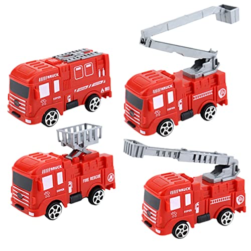 INOOMP 4 Stück Feuerwehrauto Feuerwehrauto Geburtstagsdekorationen Autos Spielzeugautos Kinderspielzeug Lastwagen Auto Kind Feuerwehrauto Feuerwehrauto Dessert Verzierungen Rot INOOMP 4 Stück Feuerwehrauto Feuerwehrauto Geburtstagsdekorationen Autos Spielzeugautos Kinderspielzeug Lastwagen Auto Kind Feuerwehrauto Feuerwehrauto Dessert Verzierungen Rot von INOOMP