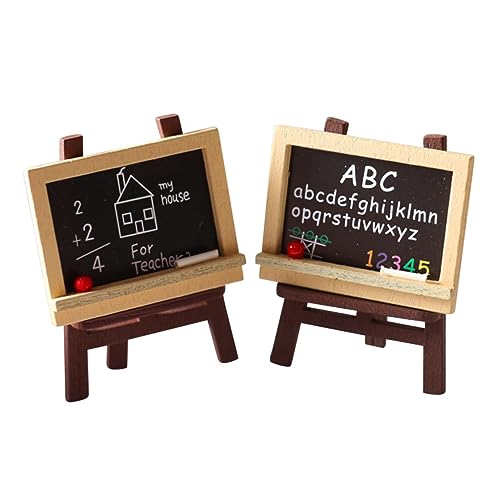 INOOMP 4 Stück Puppenhaus Staffeleizubehör Miniatur -Staffelei Miniaturtafel Miniatur-Puppenhauszubehör Staffelei aus Holz Miniatur-Staffelei-Tafeldekor Mini- INOOMP 4 Stück Puppenhaus Staffeleizubehör Miniatur -Staffelei Miniaturtafel Miniatur-Puppenhauszubehör Staffelei aus Holz Miniatur-Staffelei-Tafeldekor Mini- von INOOMP